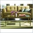 ADD TO YOUR SET: Hammary Elipse Rectangular Cocktail Table in Champagne