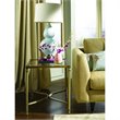 ADD TO YOUR SET: Hammary Elipse Rectangular End Table in Champagne