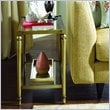 ADD TO YOUR SET: Hammary Elipse Chairside Table in Champagne