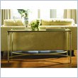 ADD TO YOUR SET: Hammary Elipse Sofa Table in Champagne