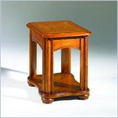 Hammary Fremont Rectangular End Table w/Drawer in Dark Ash