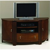 Hammary Oasis Entertainment Console in Cherry/Walnut