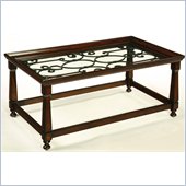Hammary Drayton Rectangular Cocktail Table in Brown