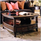 Hammary Magellan Square Cocktail Table in Chocolate