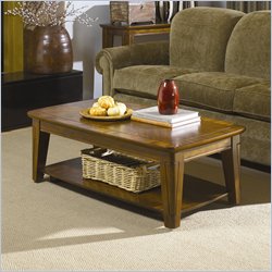Hammary Bar Harbor Rectangular Lift Top Cocktail Table in Chestnut Best Price