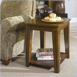 Hammary Bar Harbor Rectangular End Table in Chestnut Best Price