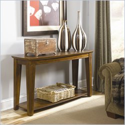 Hammary Bar Harbor Sofa Table in Chestnut