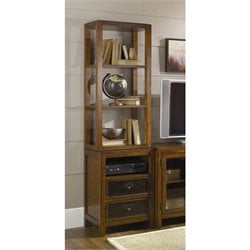 Hammary Mercantile Audio Pier in Whiskey Finish