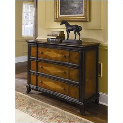 Hammary Hidden Treasures 3 Drawer Accent Chest in Two Tone Finish
