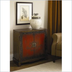 Hammary Hidden Treasures Door Chest in Oriental Antiqued Rustic Finish