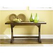 ADD TO YOUR SET: Hammary Hidden Treasures Drop Down Console Table in Rustic Finish