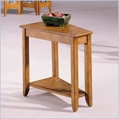 Hammary Chairsides Connors End Table in Oak