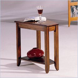 Hammary Chairsides Connors End Table in Cherry Best Price