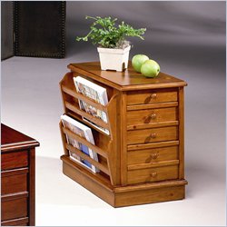 Hammary Chairsides Jackson End Table in Pine