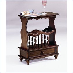 Hammary Chairsides Linden End Table in Cherry