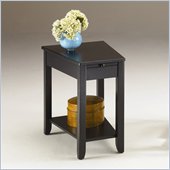 Hammary Chairsides Howard End Table in Antique Black