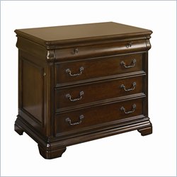 Hammary Roussillon Lateral File in Relaxed Cherry Finish