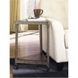 ADD TO YOUR SET: Hammary Structure Wedge Table in Distressed Brown