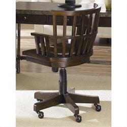 Hammary Structure Desk Chair in Distressed Brown