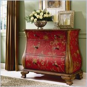 Hammary Hidden Treasures Bombe Accent Chest in Two-Toned Finish