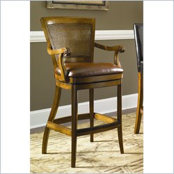 Hammary Hidden Treasures 30 Bar Stool in Medium Brown
