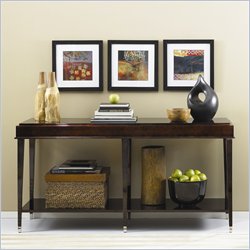 Hammary Hidden Treasures Ragusa Console Table in Bronze Foil Finish