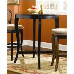 Hammary Hidden Treasures Round Pub Table in Black