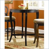 Hammary Hidden Treasures Round Pub Table in Black