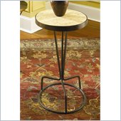Hammary Hidden Treasures Round Accent Table in Antiqued Bronze