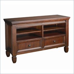 Hammary Hidden Treasures Entertainment Console in Cherry Finish