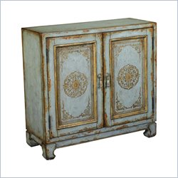 Hammary Hidden Treasures Accent Chest in Distressed Antiqued Blue