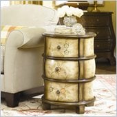 Hammary Hidden Treasures 3 Drawer Round Accent Chest