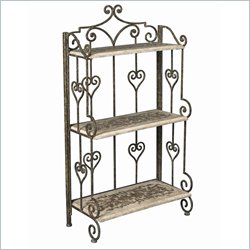 Hammary Hidden Treasures Three Tier Rectangular Shelf