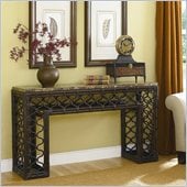 Hammary Boracay Sofa Table in Deep Brown