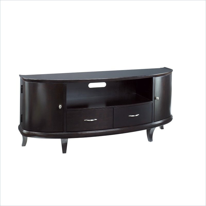 Hammary 154-926 Capri Entertainment Console in Bistre