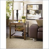 Hammary Studio Home Rectangular End Table in Oak
