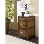 Hammary Studio Home Vertical File Cabinet in Oak