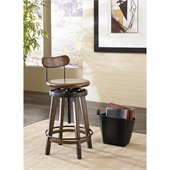 Hammary Studio Home Adjustable Stool in Oak