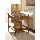 Hammary Wheaton Hall Drawer End Table in Golden Brown