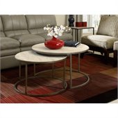 Hammary Modern Basics Cocktail Table in Textured Bronze