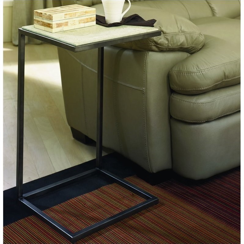 Hammary Modern Basics Accent Table in Textured Bronze