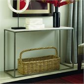 Hammary Modern Basics Sofa Table in Textured Bronze