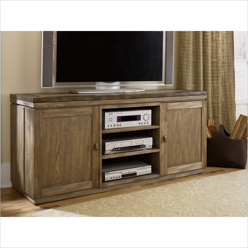 Hammary Spaces Entertainment Console in Natural Dirftwood