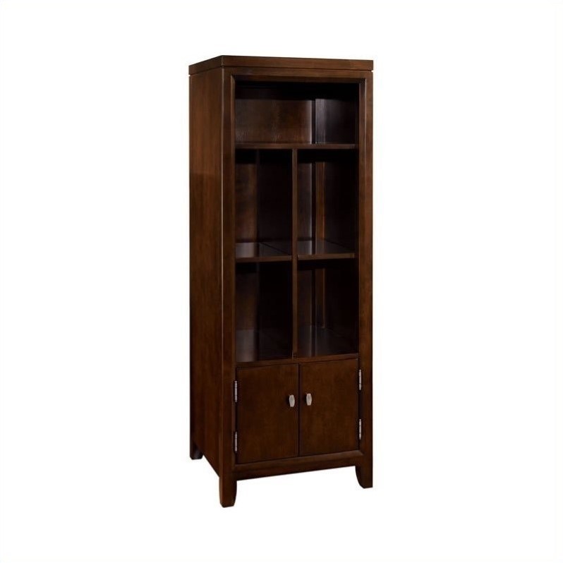 Hammary Tribecca Wall Unit in Root Beer
