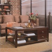 Hammary Tribecca Cocktail Table in Root Beer