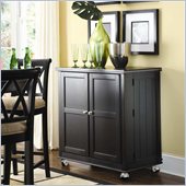 Hammary Camden Flip Top Bar in Black
