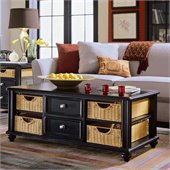 Hammary Camden Cocktail Table in Black