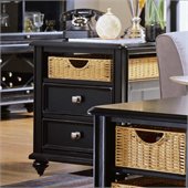 Hammary Camden Side Table in Black