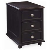 Hammary Camden Mobile 2 Drawer File Cabinet in Black