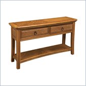 Hammary Antigua Sofa Table in Toasted Almond
